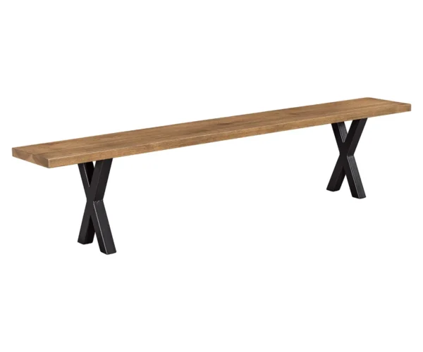 Livingston Bench with Xavier Base