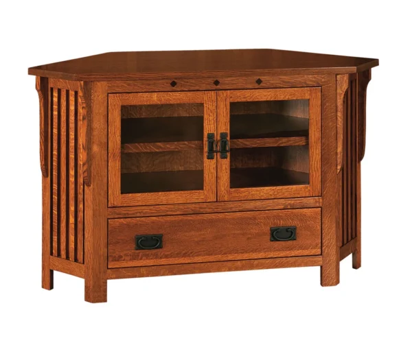 Royal Mission Corner Cabinet - 51"W