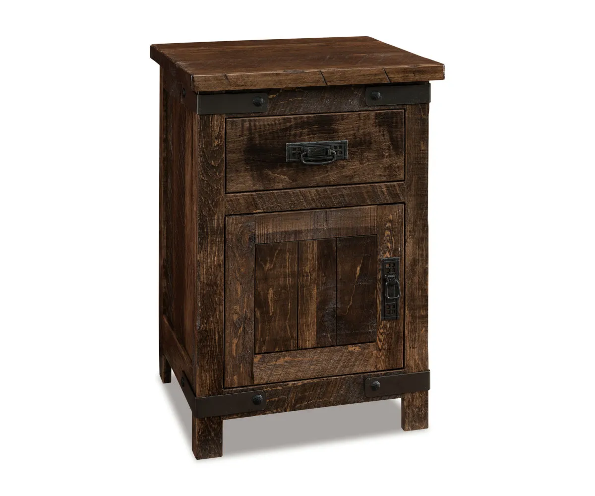 Ironwood 1 Door Nightstand