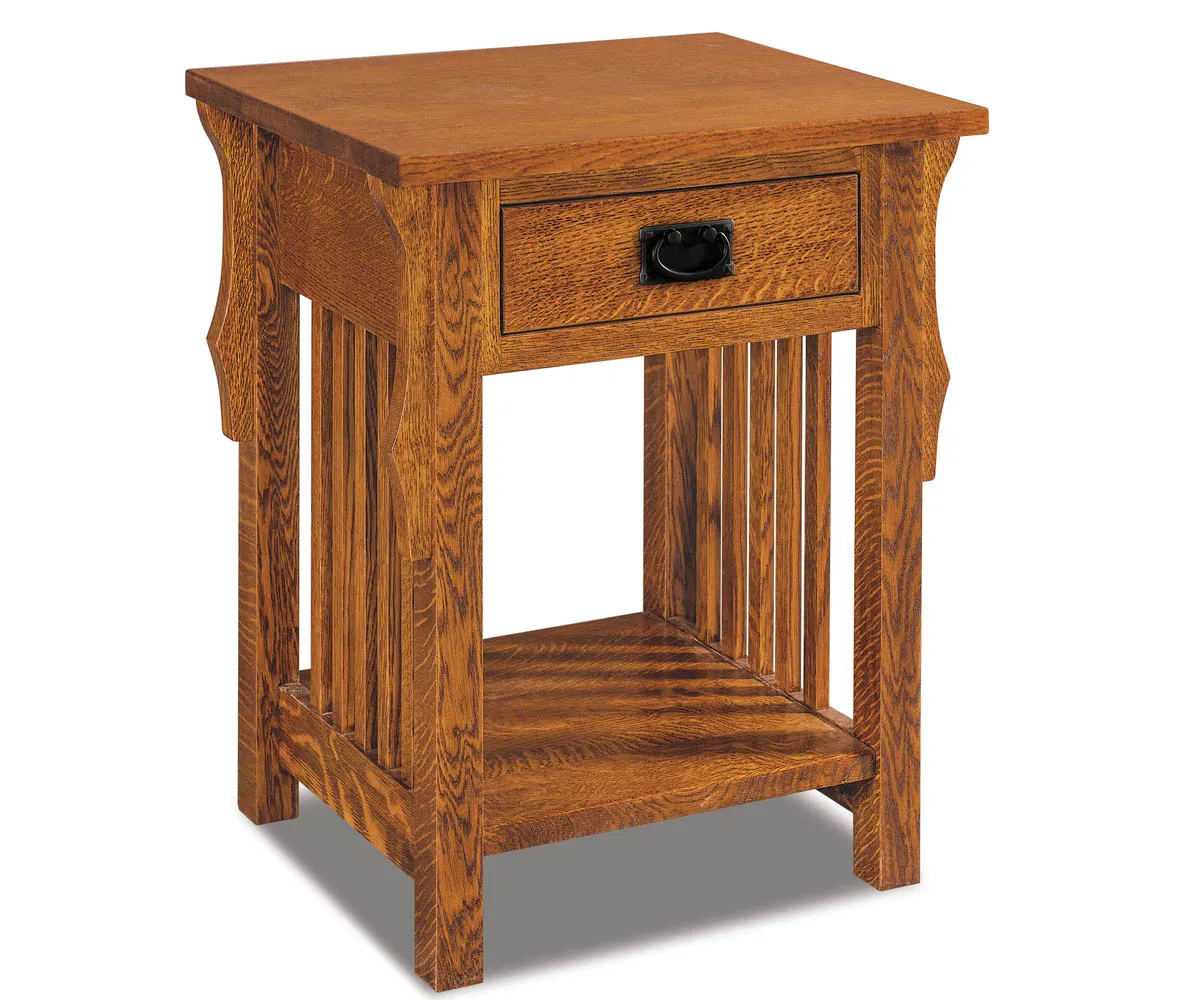 Stick Mission 1 Drawer Nightstand