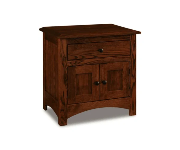 Finland 1 Drawer 2 Door Nightstand
