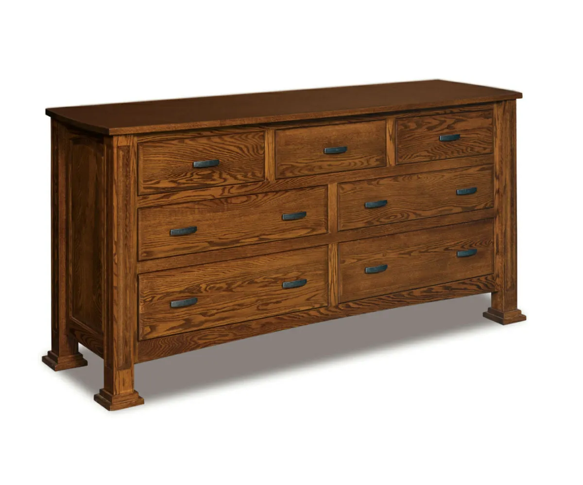 Lexington 7 Drawer Dresser - 76"W