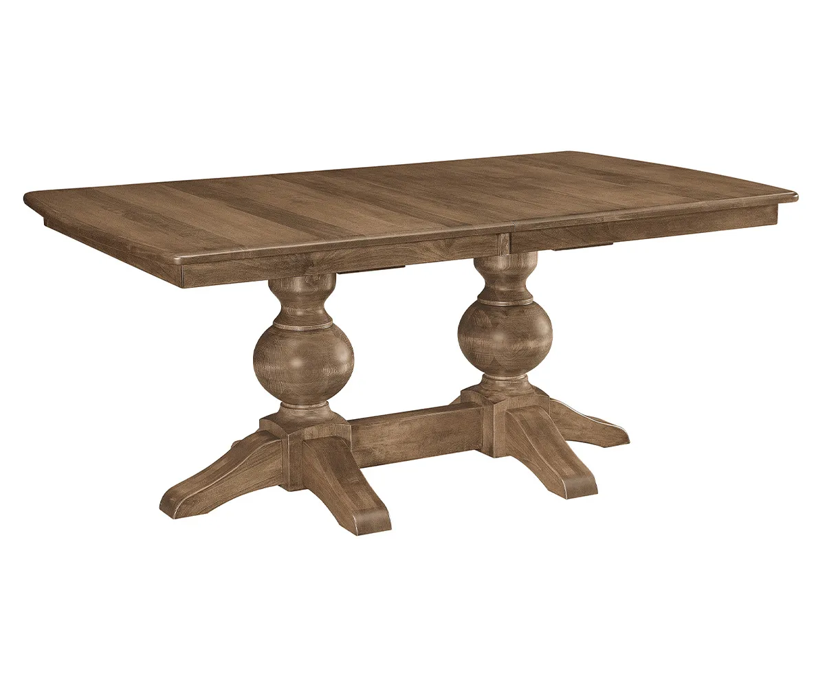 Bradley Double Pedestal Table