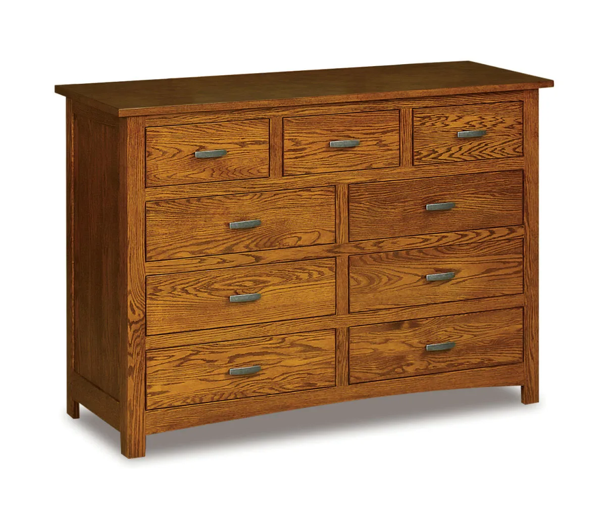 Flush Mission 9 Drawer Dresser