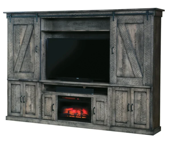 Durango Fireplace Wall Unit
