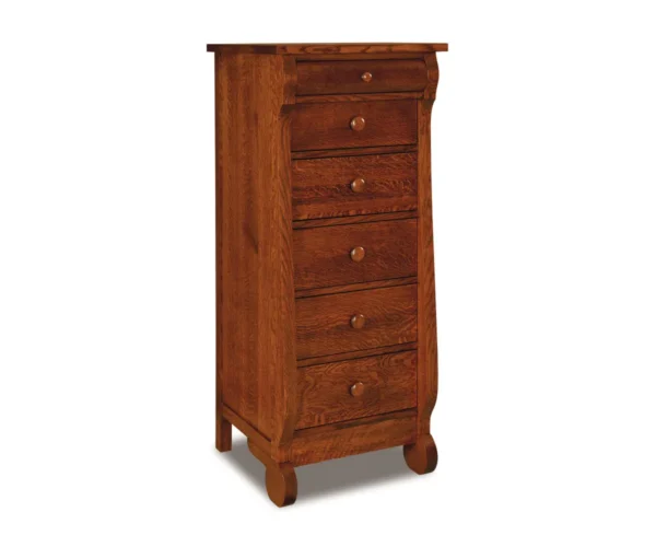 Old Classic Sleigh 6 Drawer Lingerie Chest