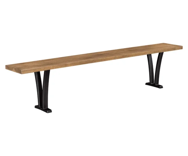 Livingston Bench with Pagosa Base