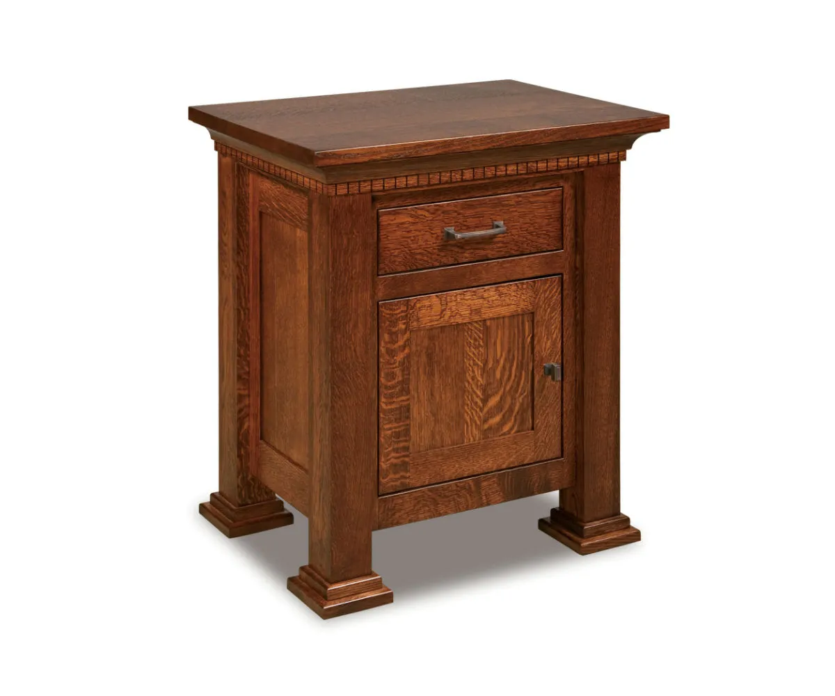 Empire 1 Drawer 1 Door Nightstand