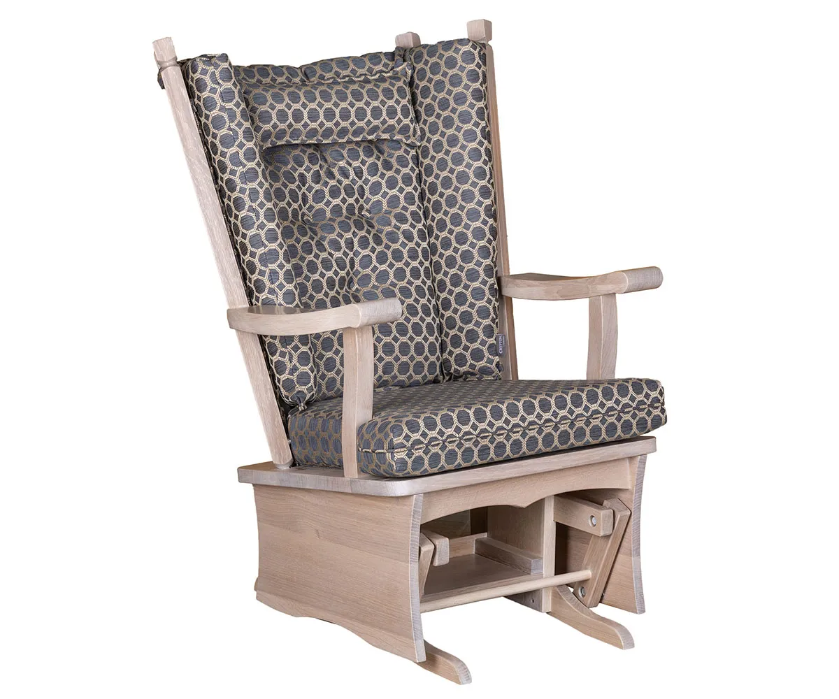 Ashland Panel Regular Glider and Ottoman - Image 2