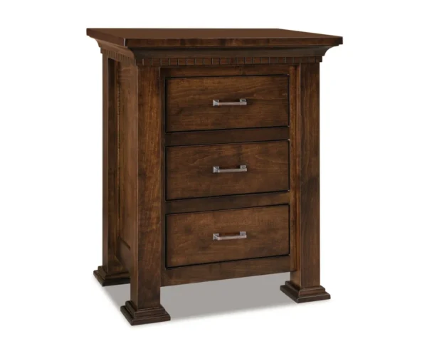 Empire 3 Drawer Nightstand - 34¾"H