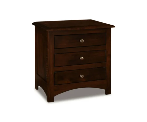 Finland 3 Drawer Nightstand