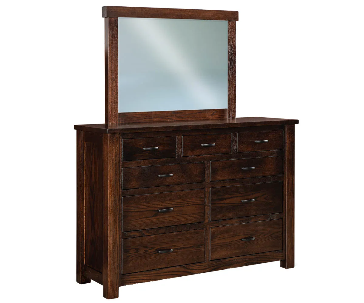 Cottage 9 Drawer Dresser